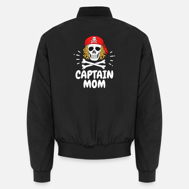 Pirate - Unisex Bomber Jacket - black