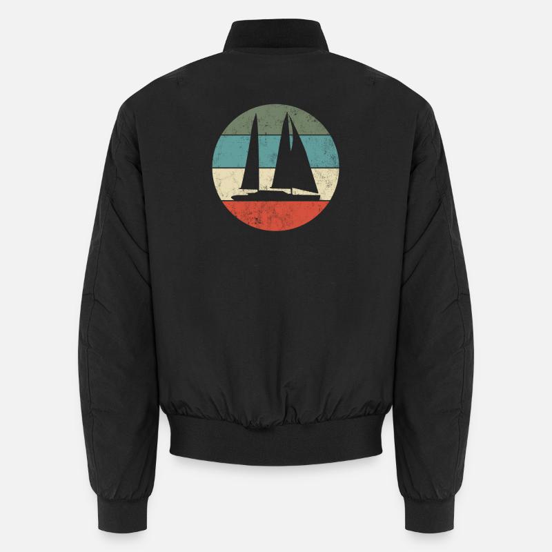 Segelboot Unisex Bomberjacke