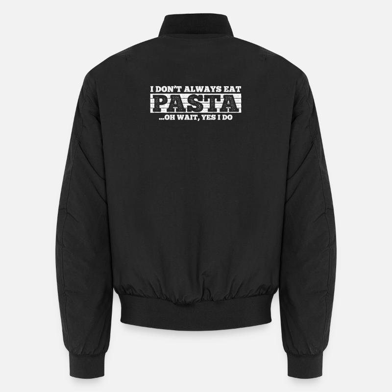 Pasta - Unisex Bomberjacke - Schwarz
