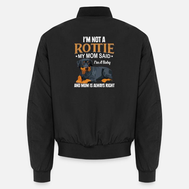 Rottweiler Unisex Bomberjacke