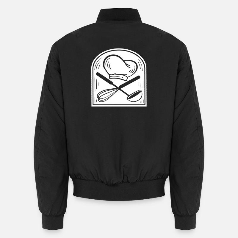 Koch - Unisex Bomberjacke - Schwarz