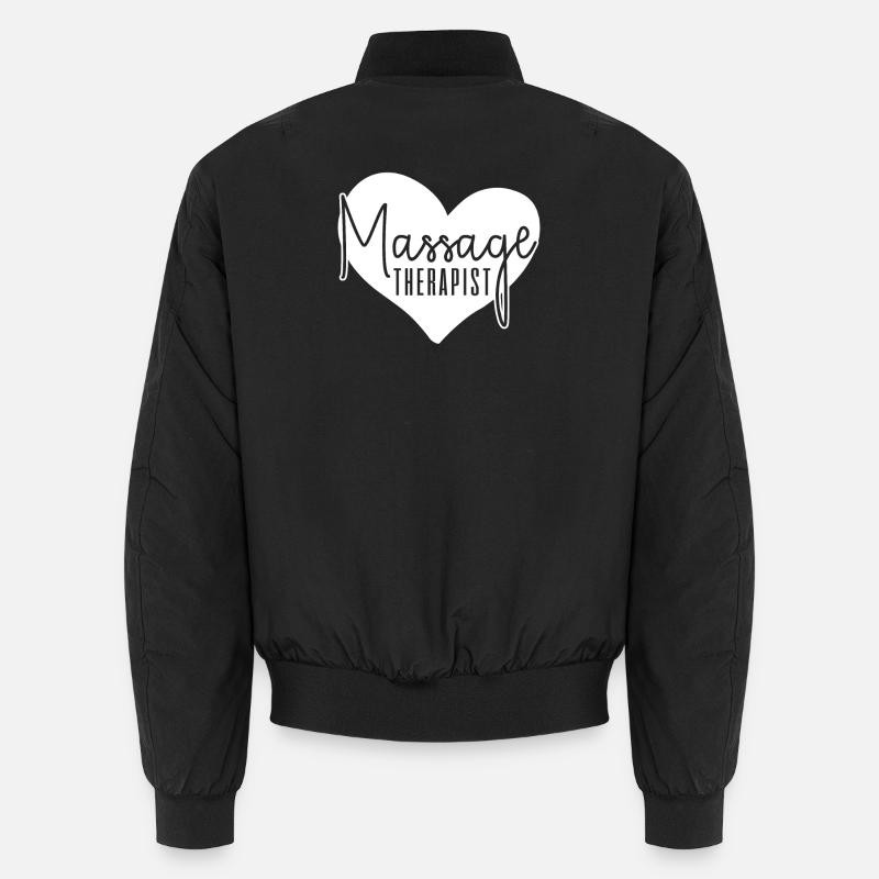 Massagethérapeute massage Bomber unisexe