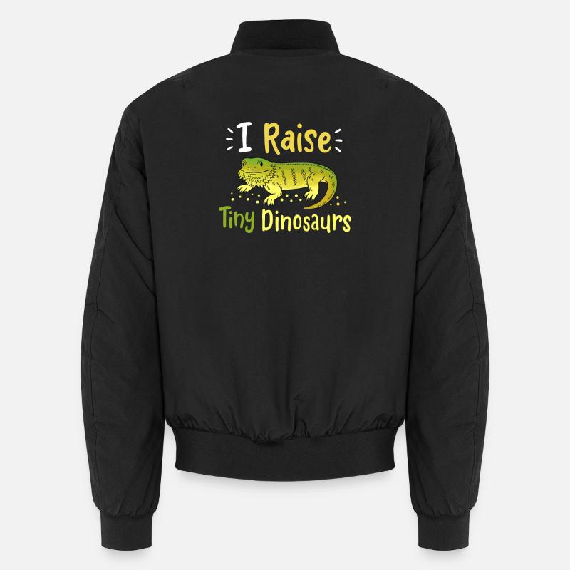 Bearded Dragon Lizard Reptiles Unisex Bomber Jacket