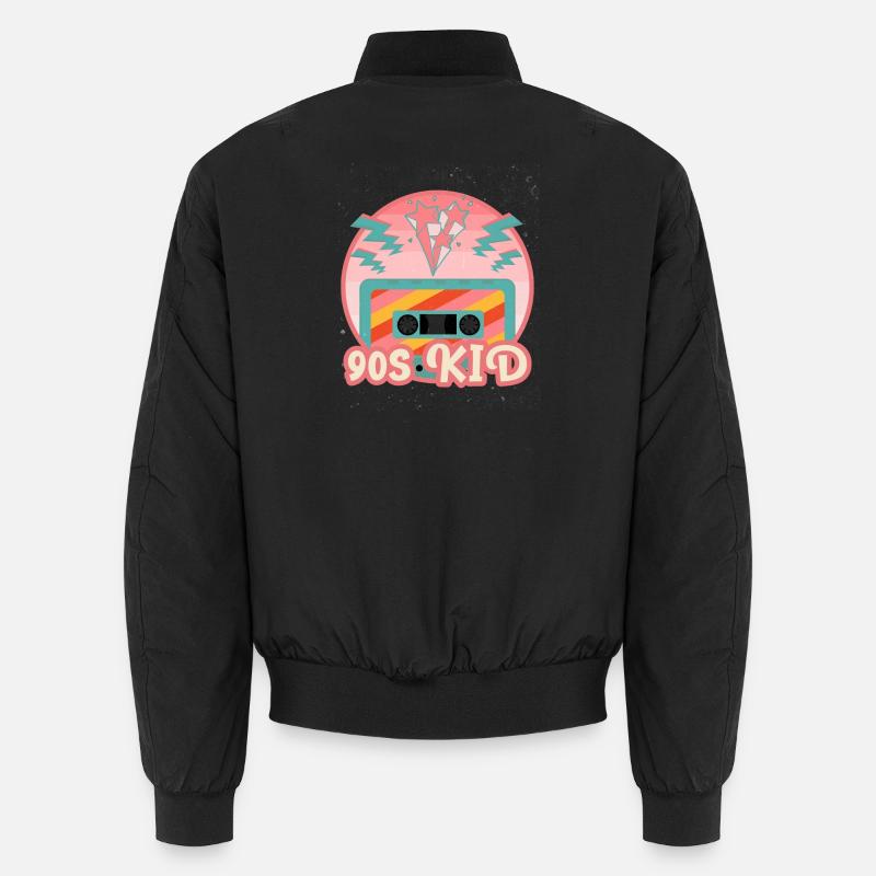 Mixtape cassette 90s Enfants Étoiles Flashes Bomber unisexe