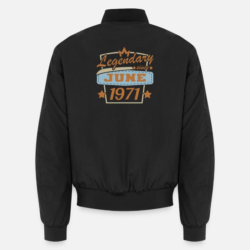 June 1971 Birthday Unisex Bomber Jacket