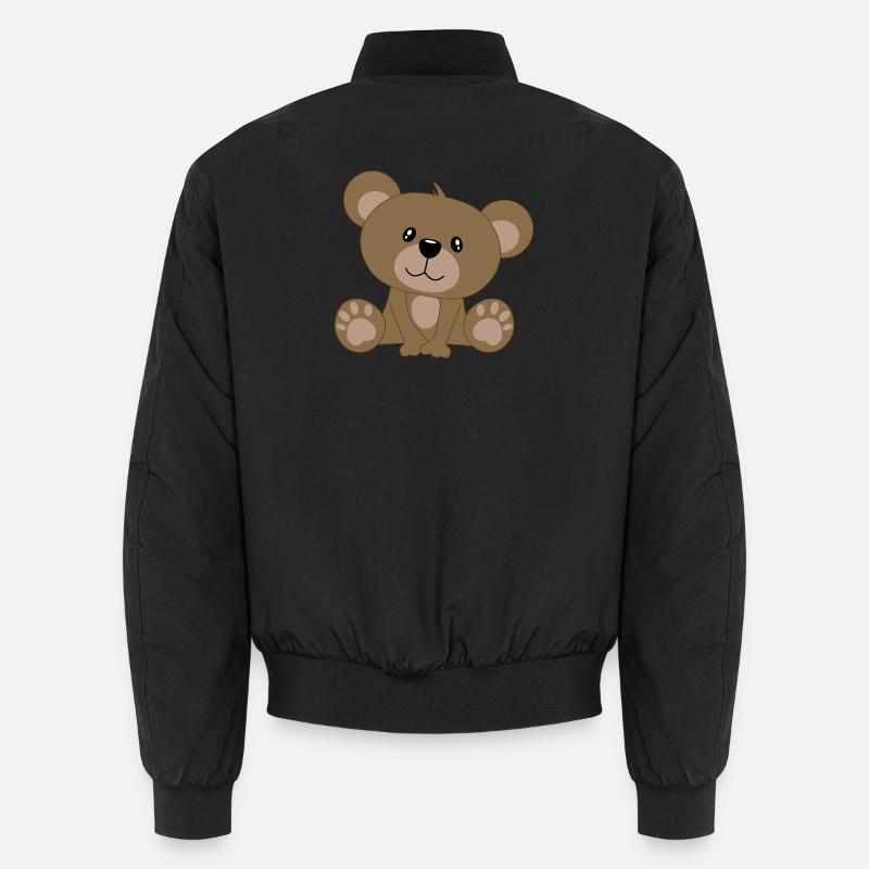 Bär, Teddybär Unisex Bomberjacke