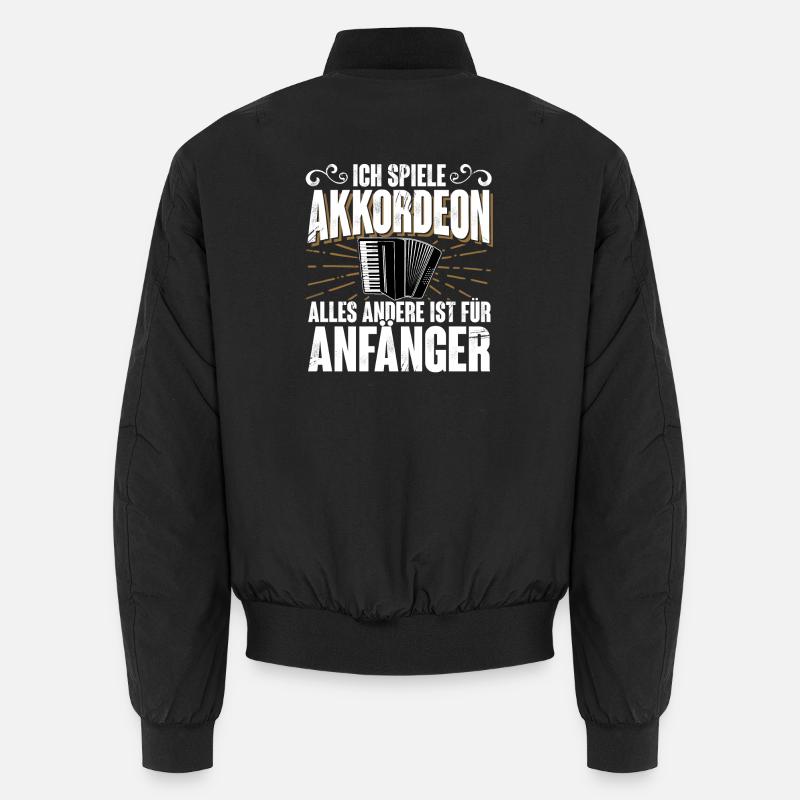 Akkordeon Unisex Bomberjacke