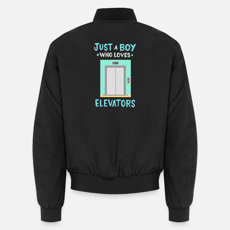Elevator Elevator Technician Elevator Mechanics Unisex Bomber Jacket