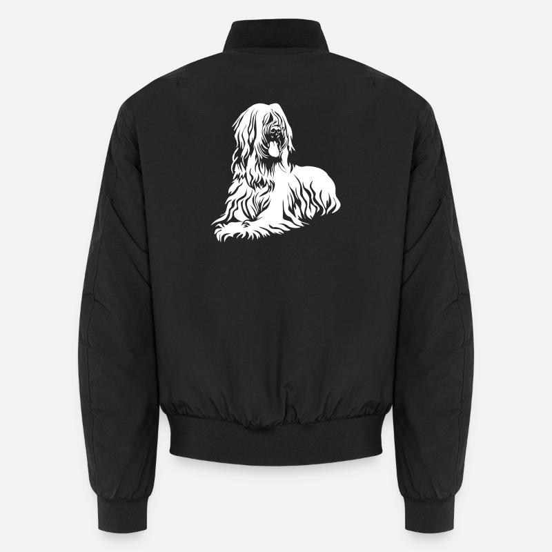 Briard "Black Edition" - Unisex Bomber Jacket - black