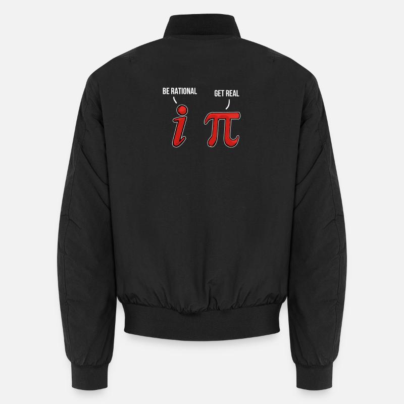 Pi Day Math Pi 3.14 - Bomber unisexe - noir
