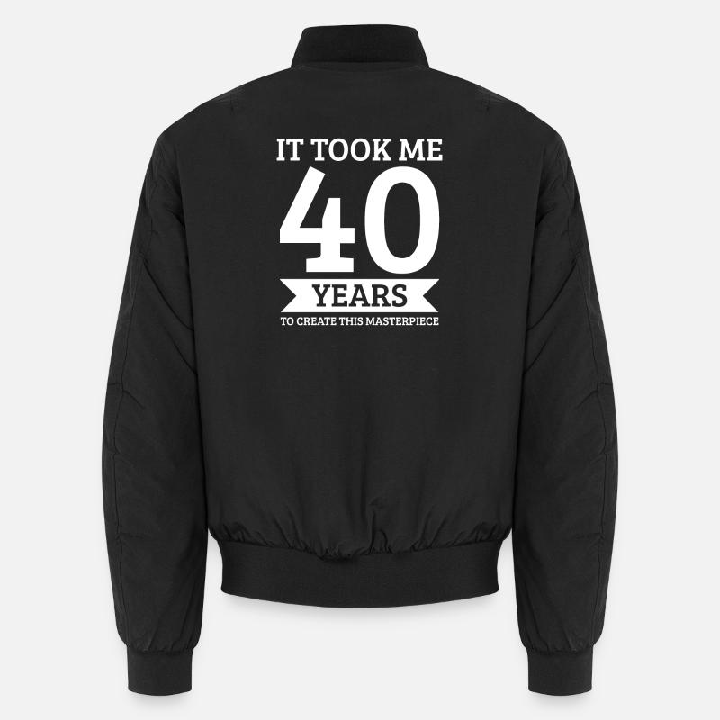 40e anniversaire Bomber unisexe
