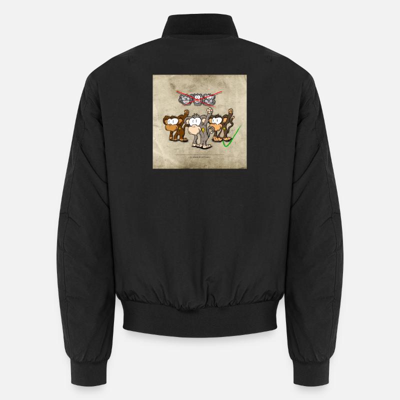 Protestäffchen Unisex Bomberjacke