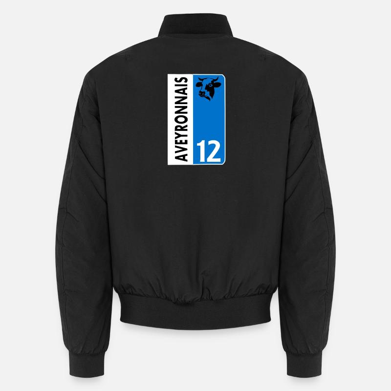 Aveyronnais - Unisex Bomber Jacket - black