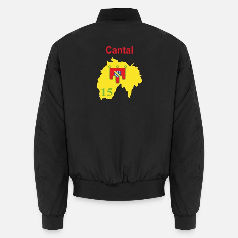 Cantal - Unisex Bomberjacke - Schwarz