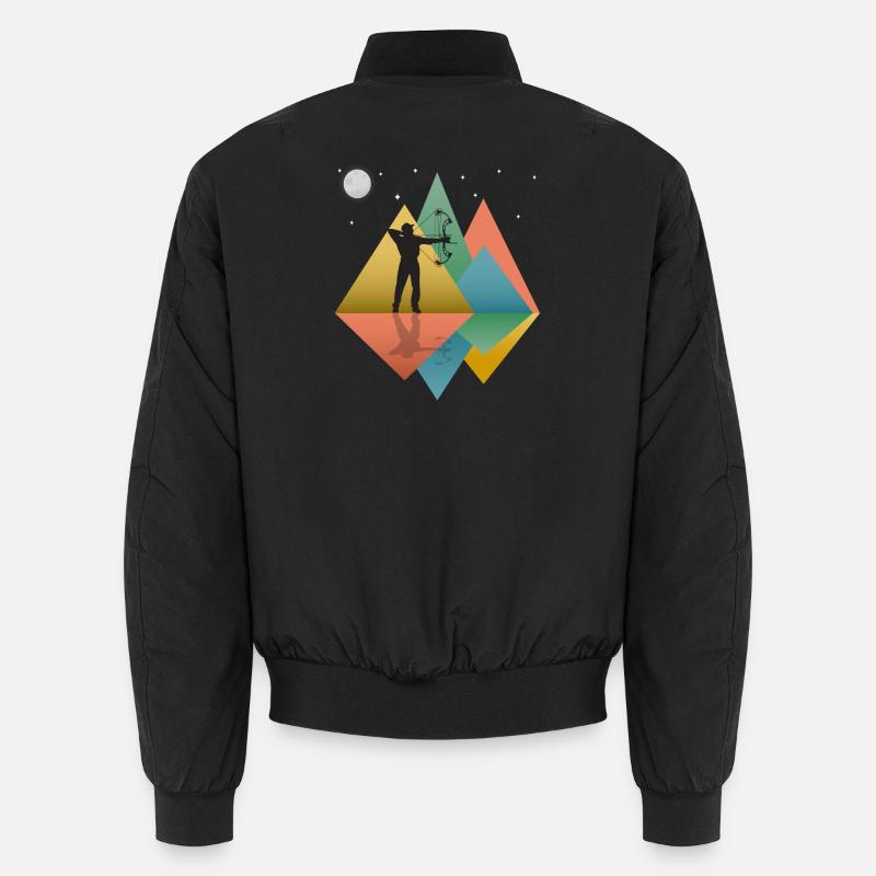Bogenschießen Herren - Compound Bogen Unisex Bomberjacke