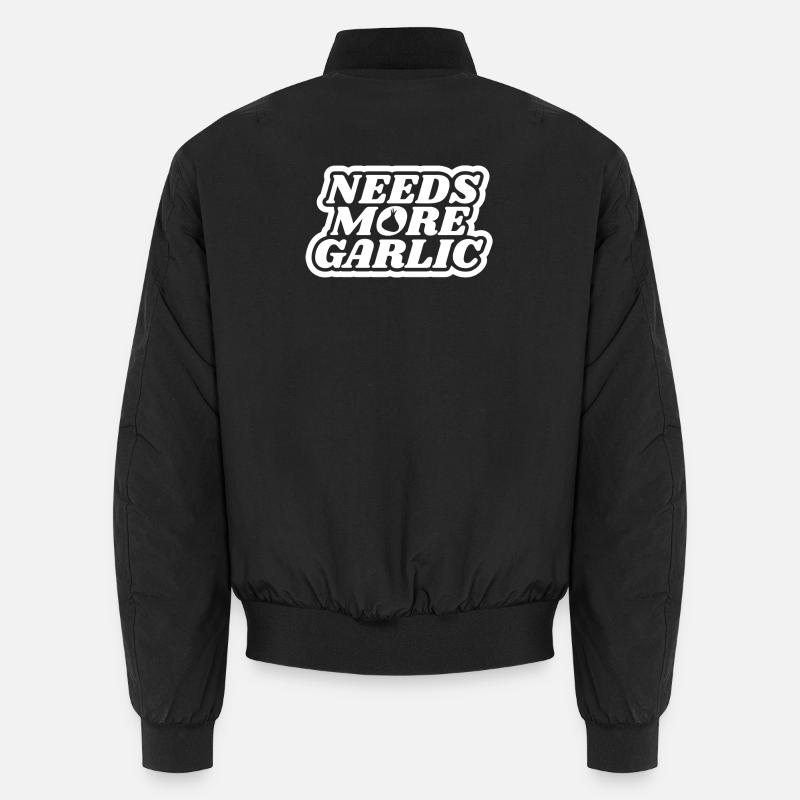Knoblauch Unisex Bomberjacke