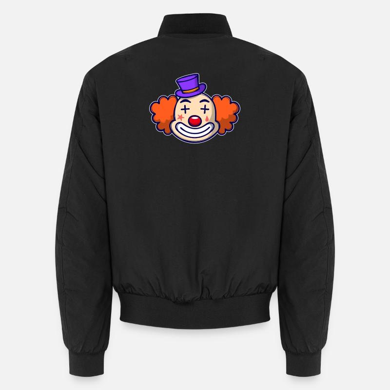 Carnival Clown Carnival - Unisex Bomber Jacket - black