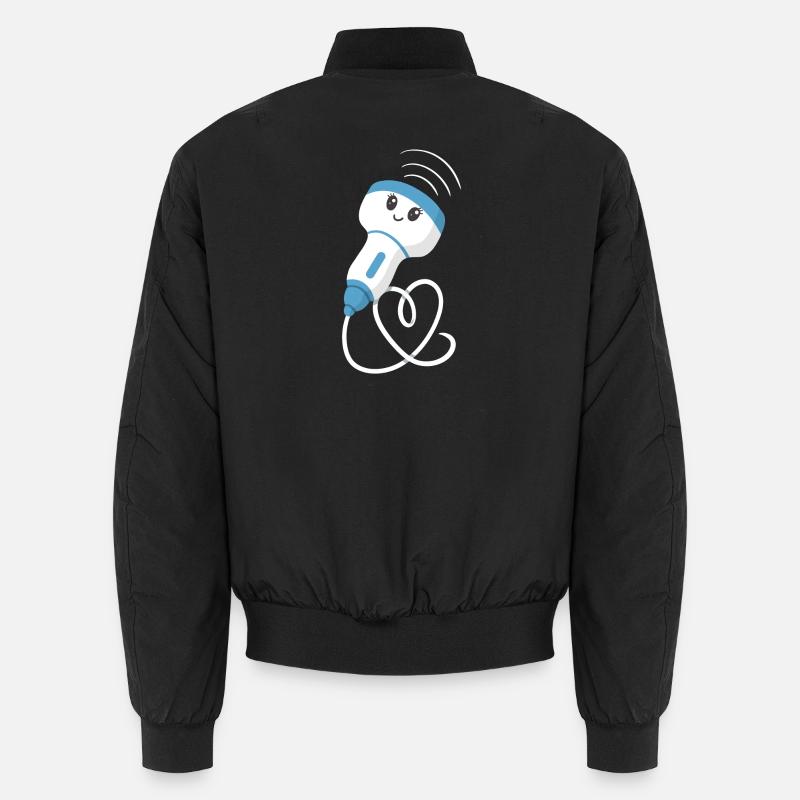 Sonograph Ultraschalltechniker - Unisex Bomberjacke - Schwarz