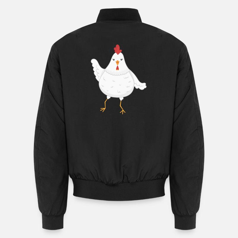 Poulet poules Bomber unisexe