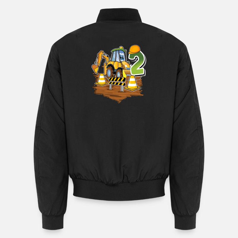 2 ans bagger anniversaire d’enfant Bomber unisexe