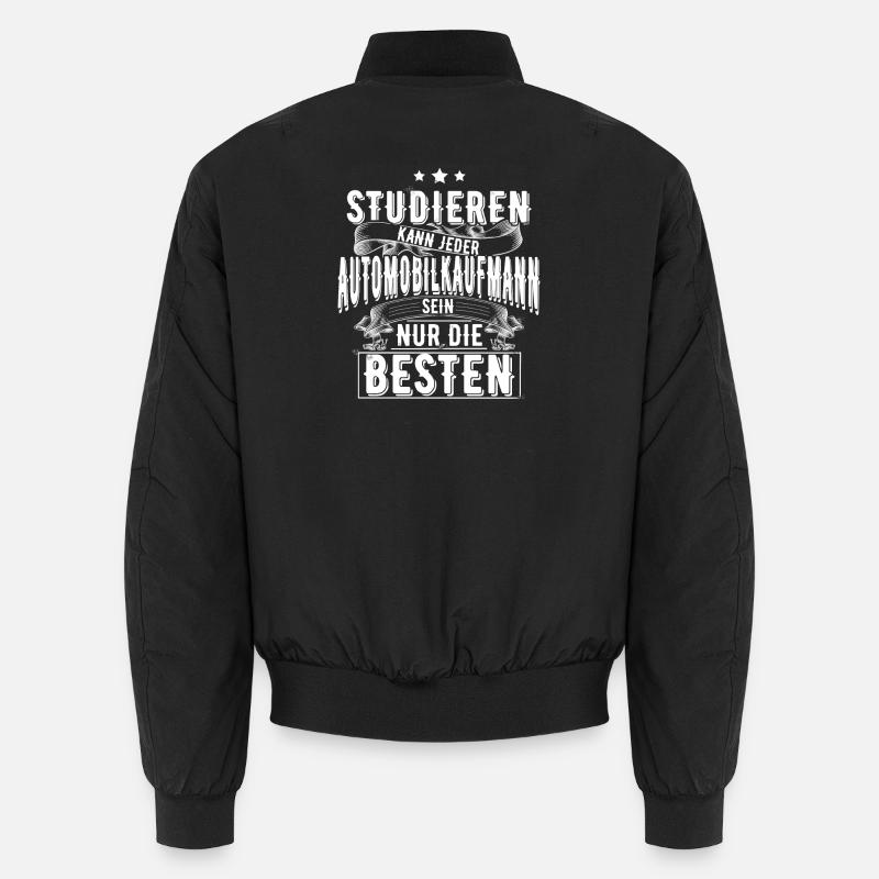 Automobilkaufmann - Unisex Bomberjacke - Schwarz