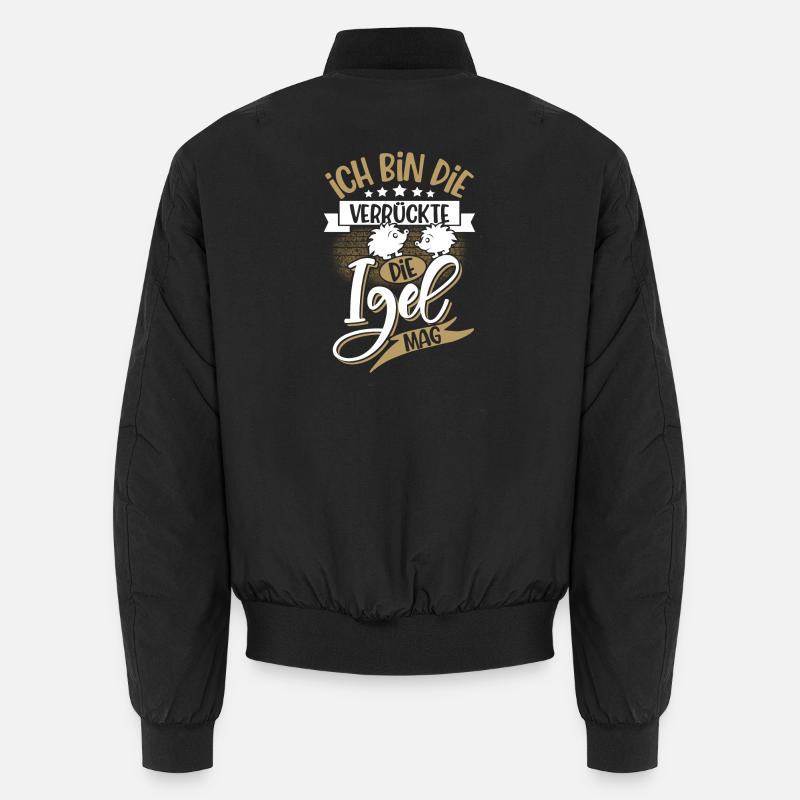 Igel Unisex Bomberjacke