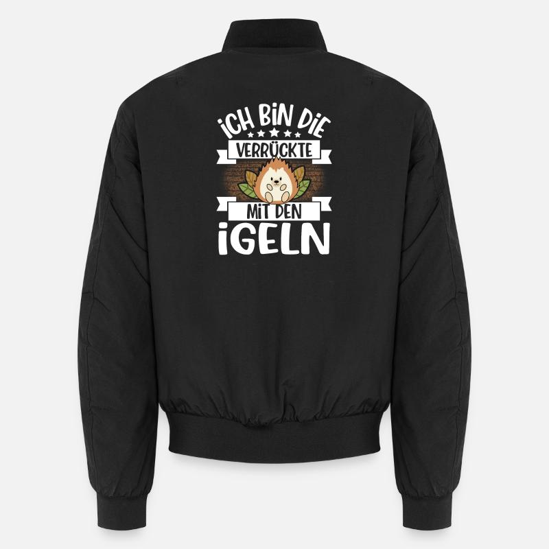 Igel Unisex Bomberjacke
