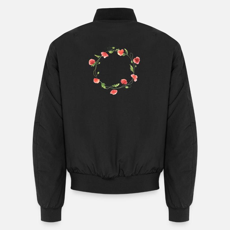 Couronne de pavot II Bomber unisexe