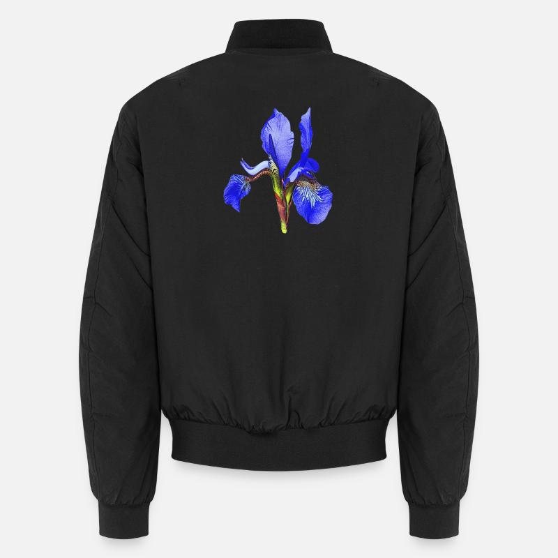 geburtstagsgeschenk mutter, schwertlilie Unisex Bomberjacke