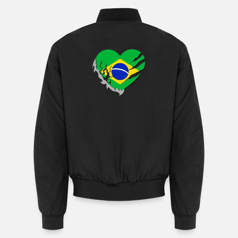 Brasil - Brazil Unisex Bomber Jacket