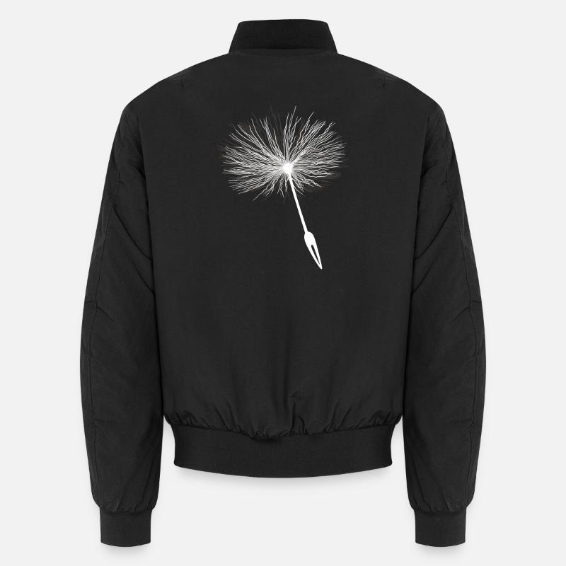 Loewenzahn Samen Pusteblume Unisex Bomberjacke