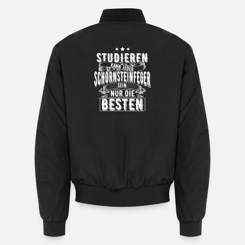 Schornsteinfeger - Unisex Bomberjacke - Schwarz