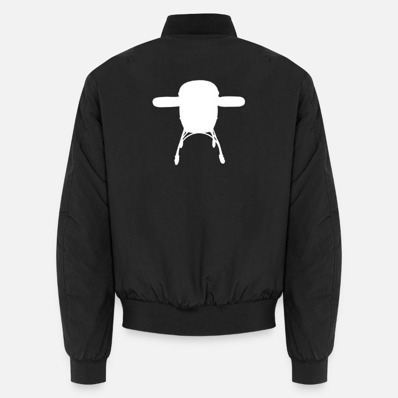 Grillen Grill BBQ Unisex Bomberjacke