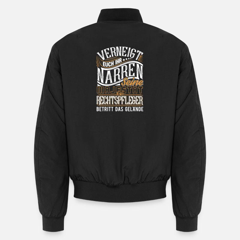 Rechtspfleger - Unisex Bomberjacke - Schwarz