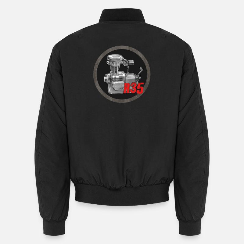 EMW R35 Oldtimer Motorcycle Unisex Bomber Jacket