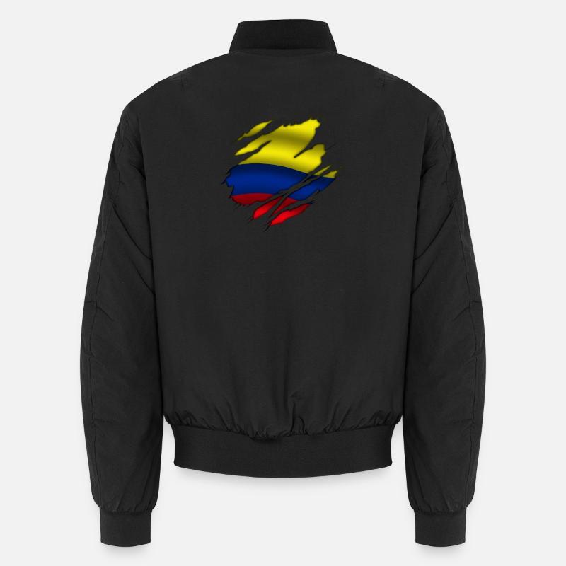 Colombia Unisex Bomber Jacket