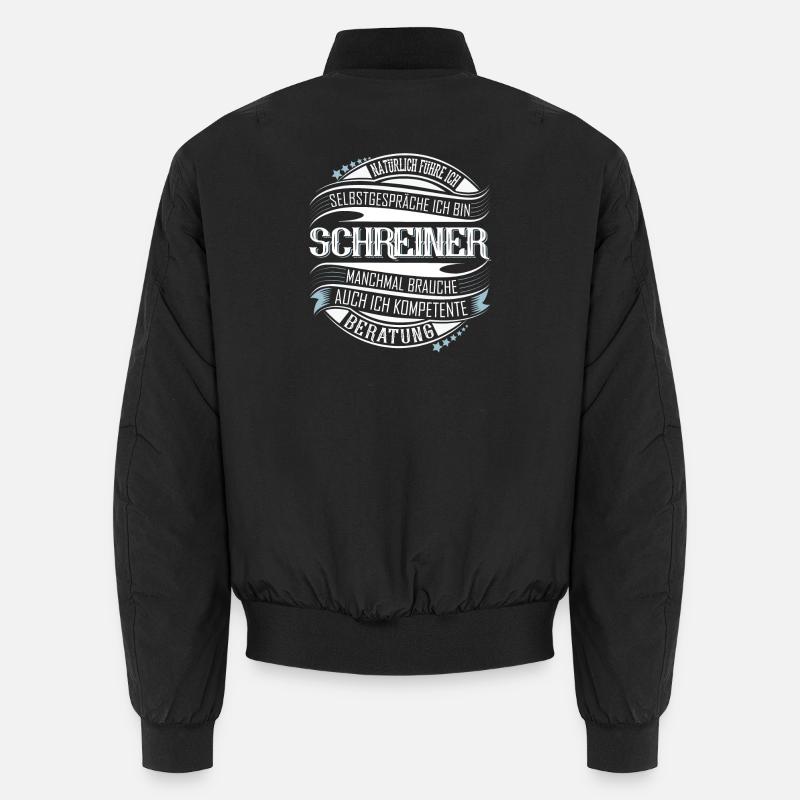 Schreiner - Unisex Bomberjacke - Schwarz