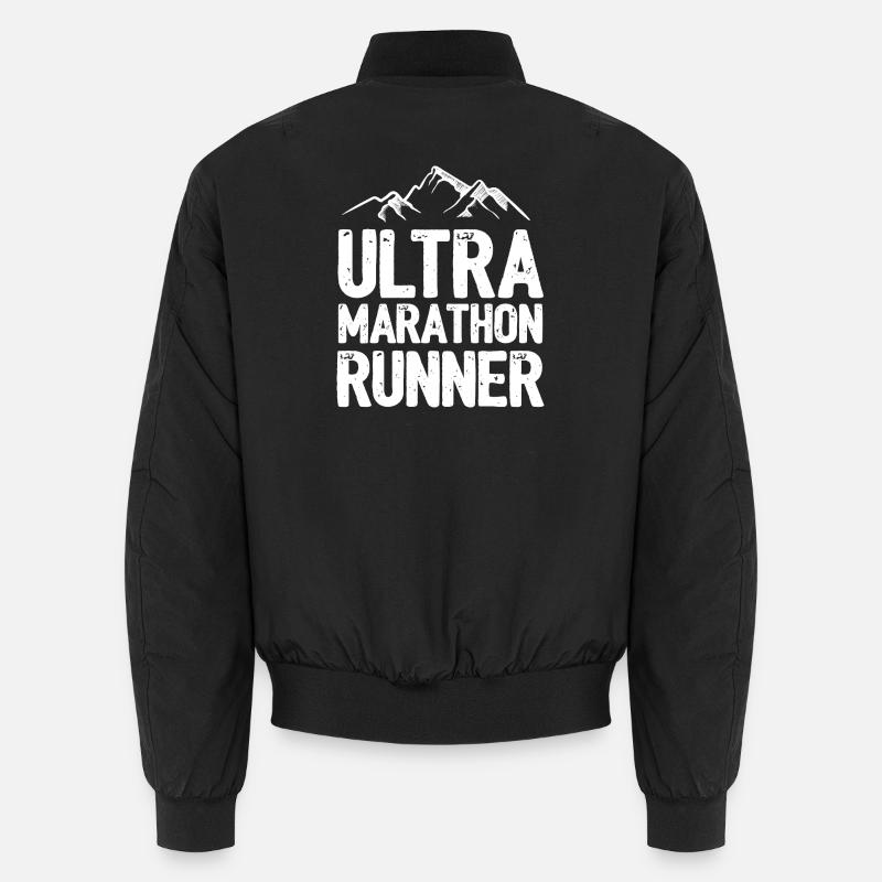 Ultra Marathon Runner Unisex Bomber Jacket