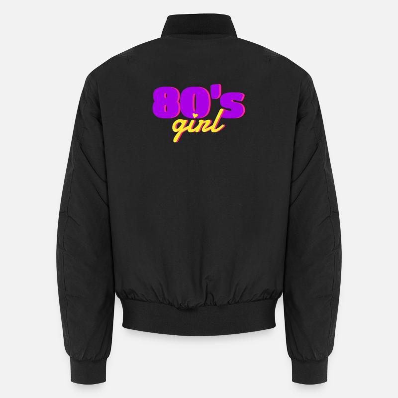 80er Mädchen 80er Party Unisex Bomberjacke
