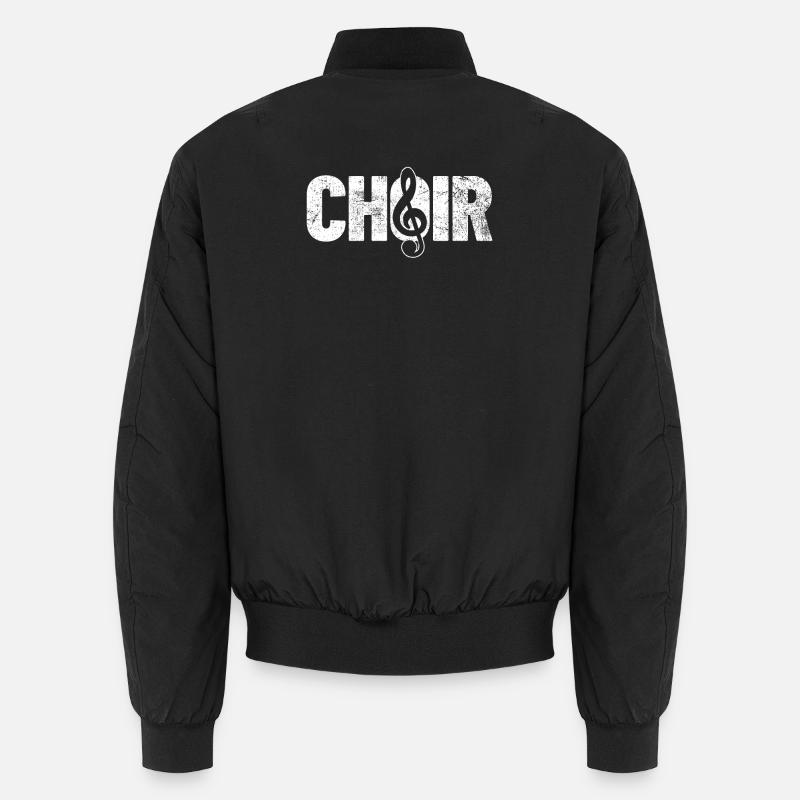 Chor Gesang Sänger Unisex Bomberjacke