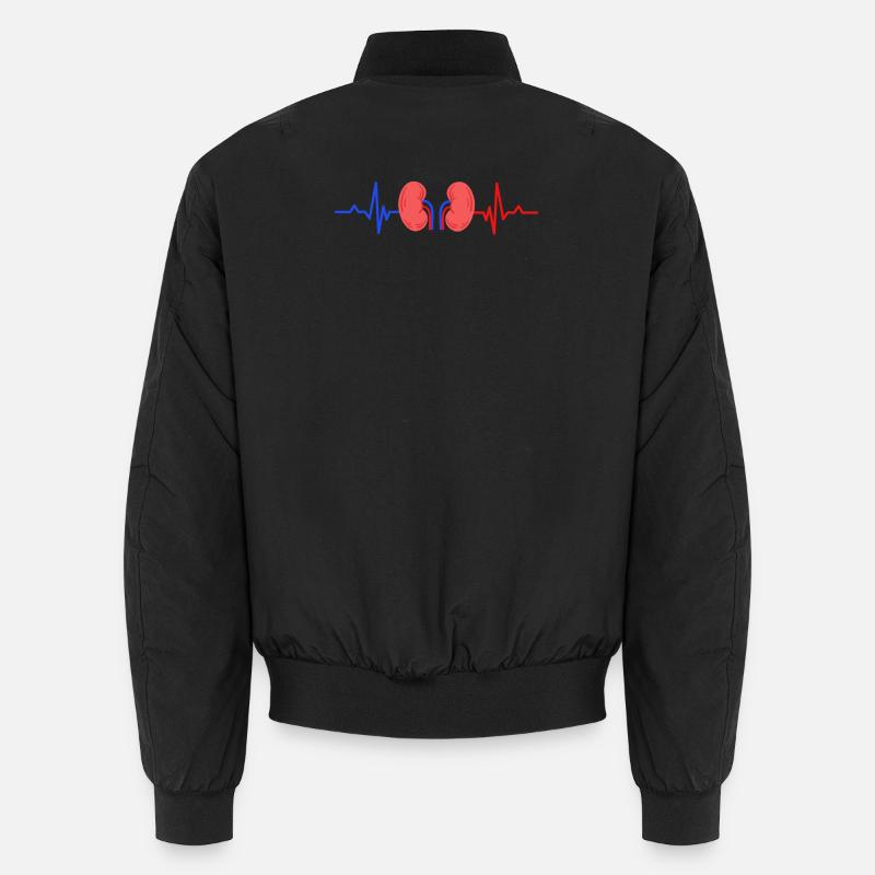 Dialyse Krankenschwester Unisex Bomberjacke