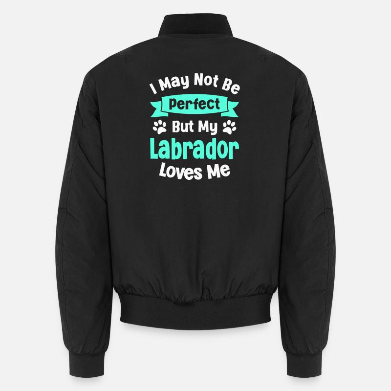 Hund Labrador Retriever Unisex Bomberjacke