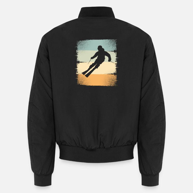 Ski - Bomber unisexe - noir