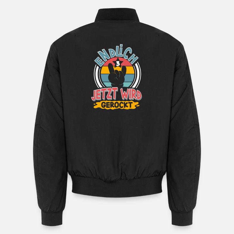 3. Geburtstag Endlich 3 Jetzt Wird Gerockt Unisex Bomberjacke