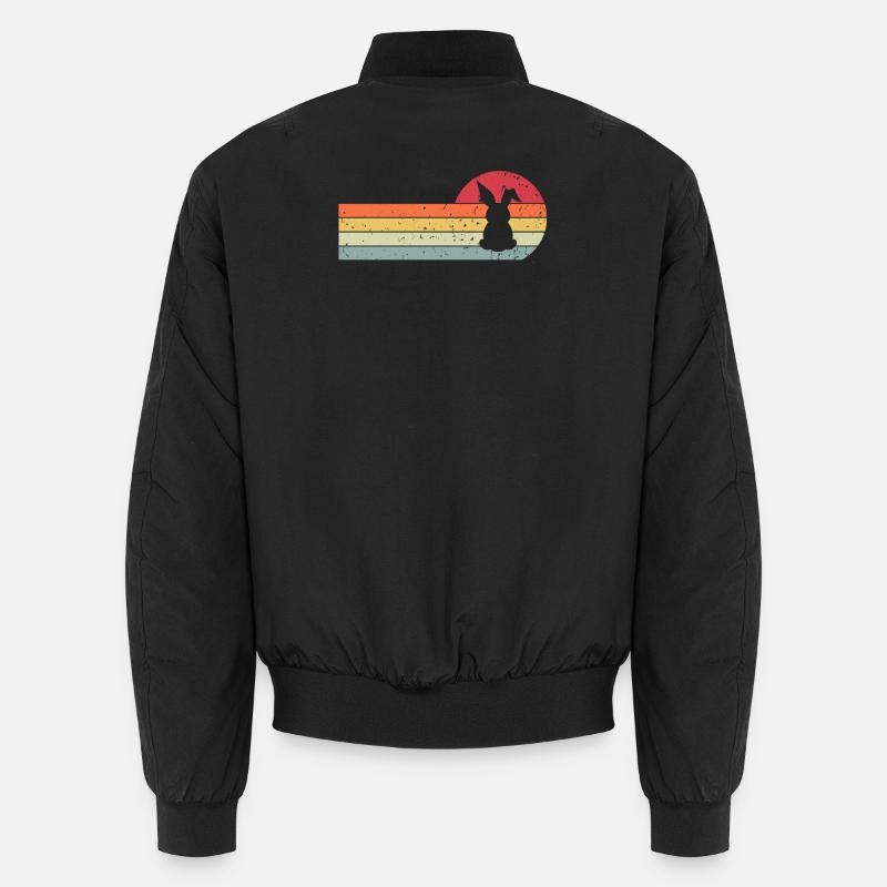 Lapin - Bomber unisexe - noir