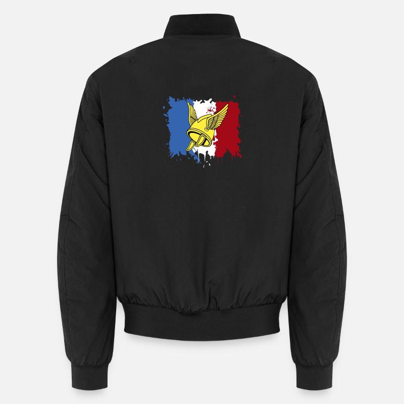 French Gauls - Unisex Bomber Jacket - black