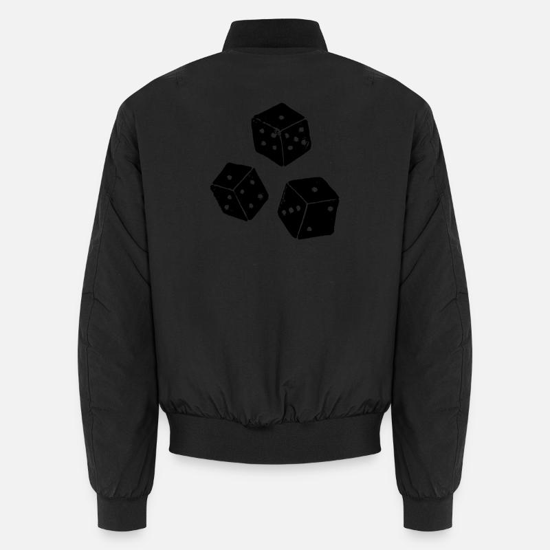 Chicago | Chick | Tschigg Würfelspiel Unisex Bomberjacke