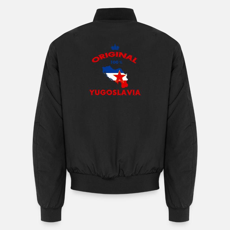 Yugoslavia 100% original flags Unisex Bomber Jacket