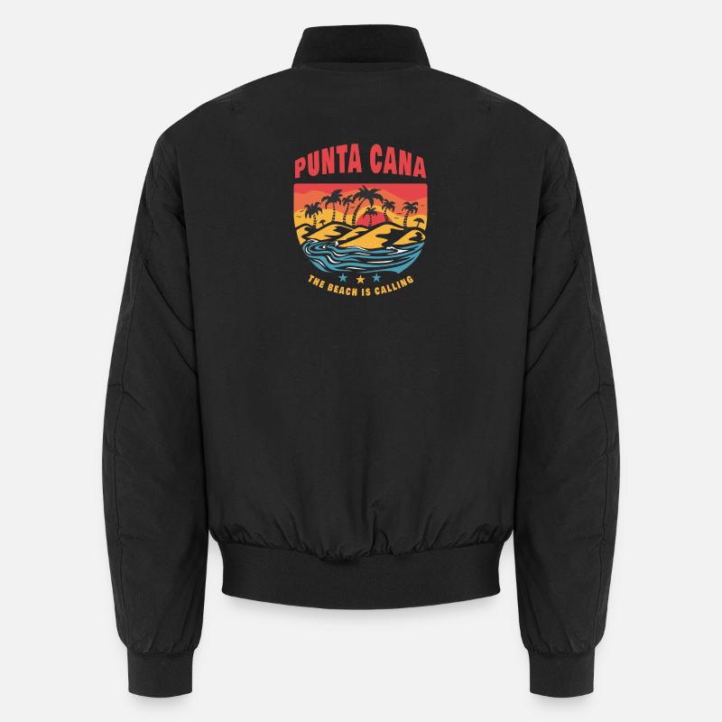 Punta Cana Beach Design Unisex Bomberjacke