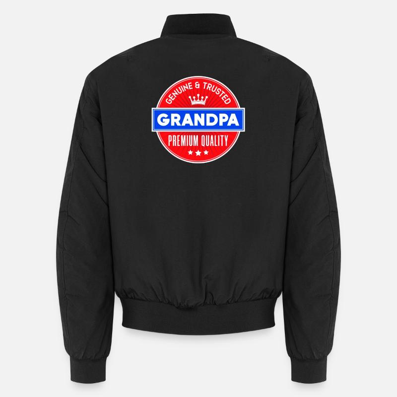 Großpapa Opa Statement Großvater Alles Gute Unisex Bomberjacke